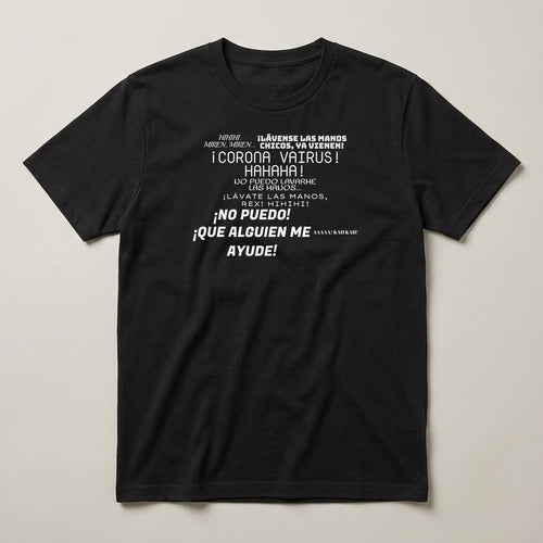 Corona Vairus Rex t-shirt, black