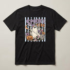Just a Spooky Vibe t-shirt, black, print on the front