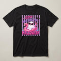 Just Waiting for Halloween (Flamingo) t-shirt, black