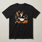 Witch Goose t-shirt, black, print on the front