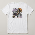 If the Broom Fits Ride It t-shirt, white