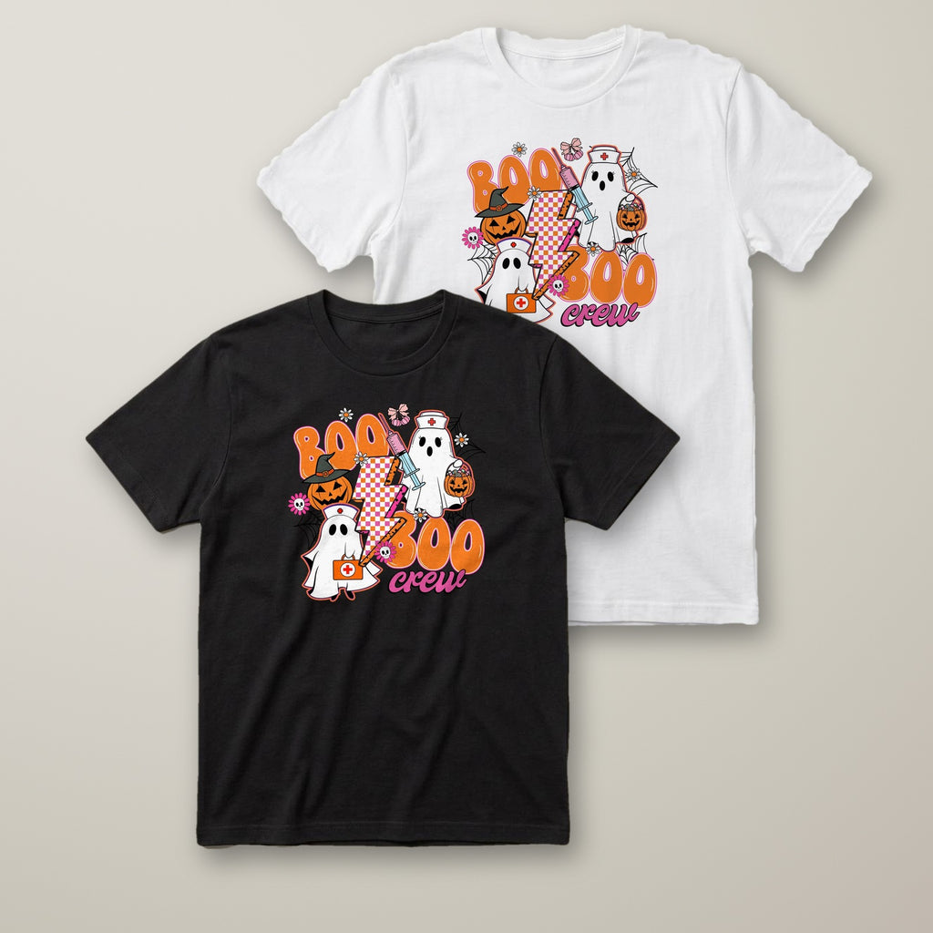 Boo Boo Crew t-shirt in black and white